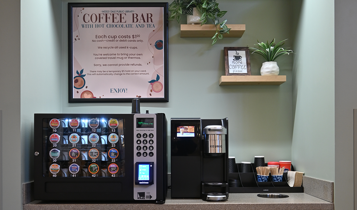 Coffee Bar space in the library