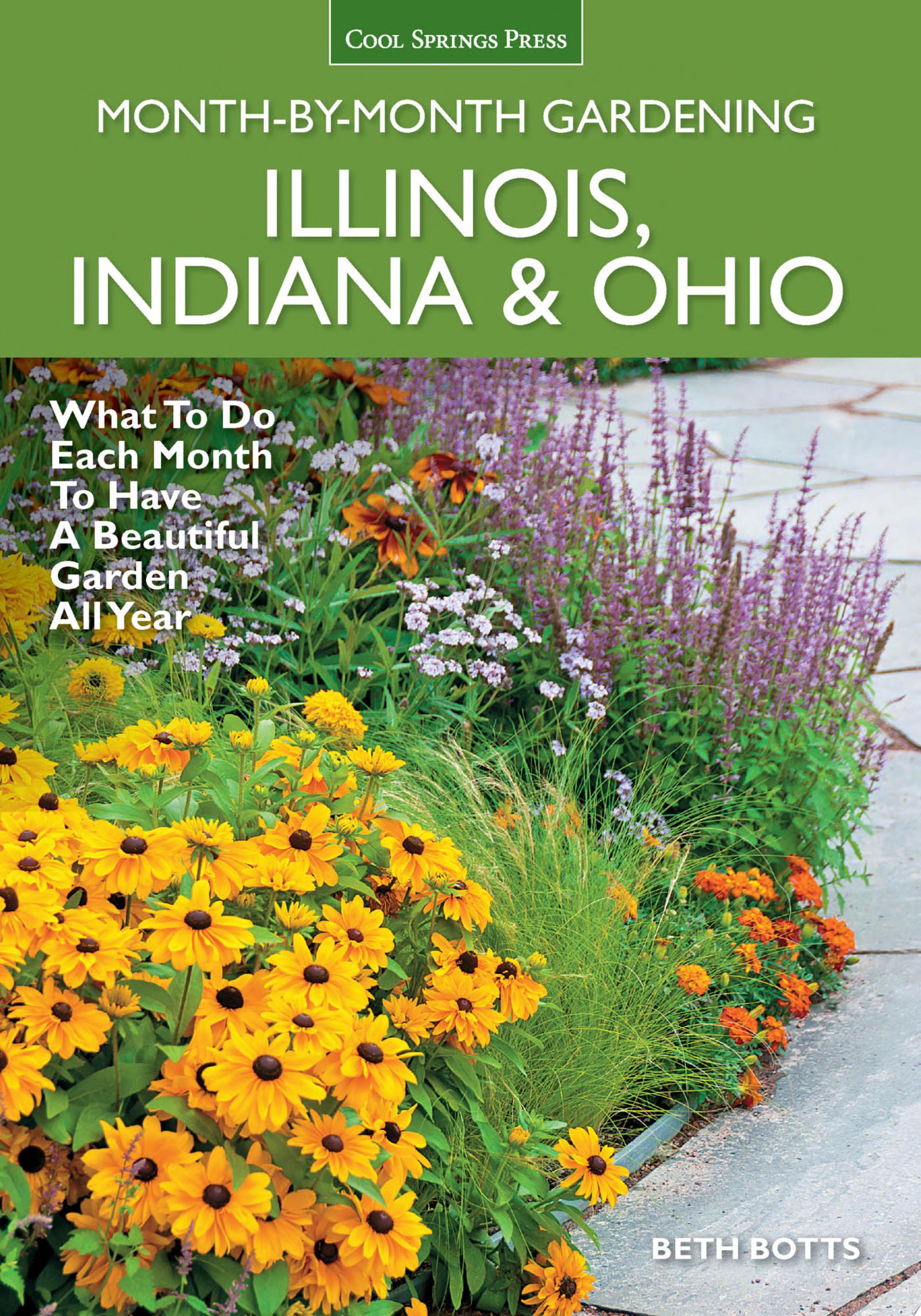 Image for "Illinois, Indiana &amp; Ohio Month-by-Month Gardening"