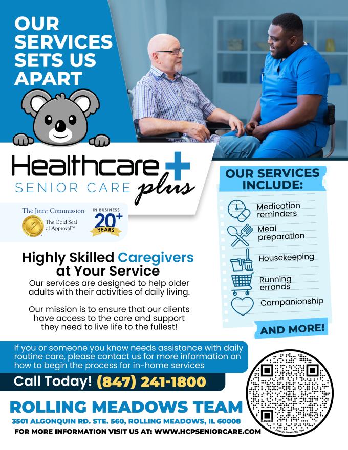 Services offered at Health Care Plus Senior Care