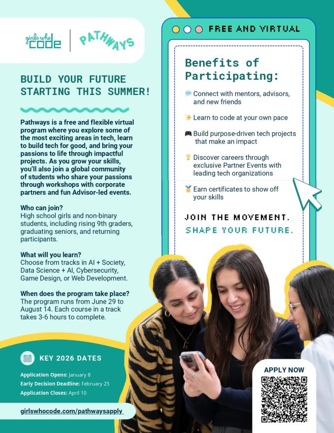 Girls Who Code-Pathways