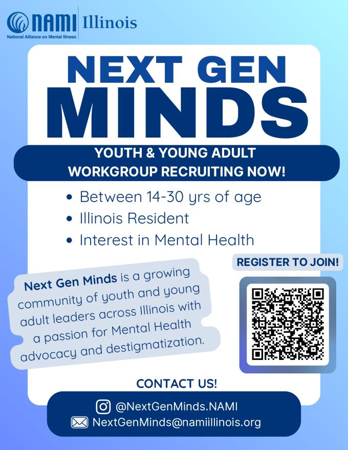 Next Gen Minds Youth & Young Adult Workshop