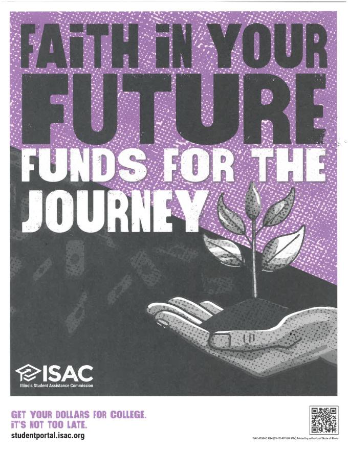 ISAC Student Portal for high school graduates.