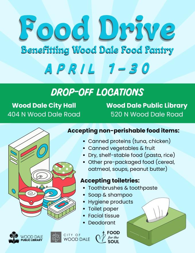 Food Drive Flyer April 2026